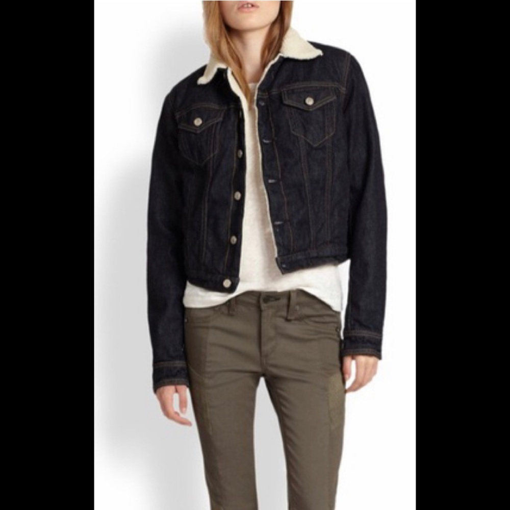 Rag & Bone Cozy Oversized Sherpa Jacket